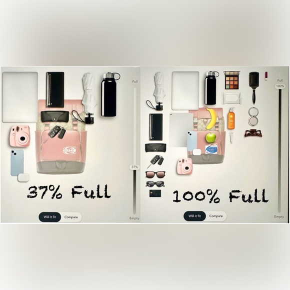 COACH TRACK COLORBLOCK SIGNATURE KHAKI CANVAS RED LEATHER LOGO STAMP BACKPACK - Picture 13 of 13